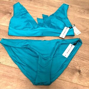 NWT-Vitamin A Magnolia V-Neck Top & Luciana Bottom